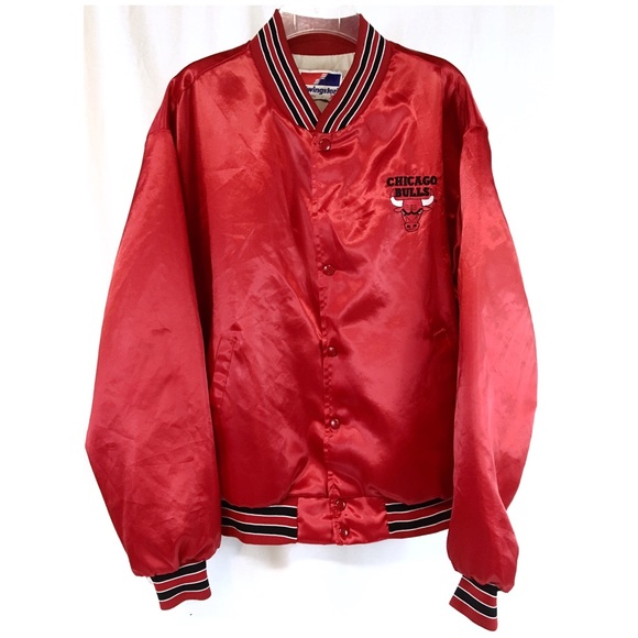 Swingster Other - CHICAGO BULLS 1980’s Swingster Satin Bomber Jacket
